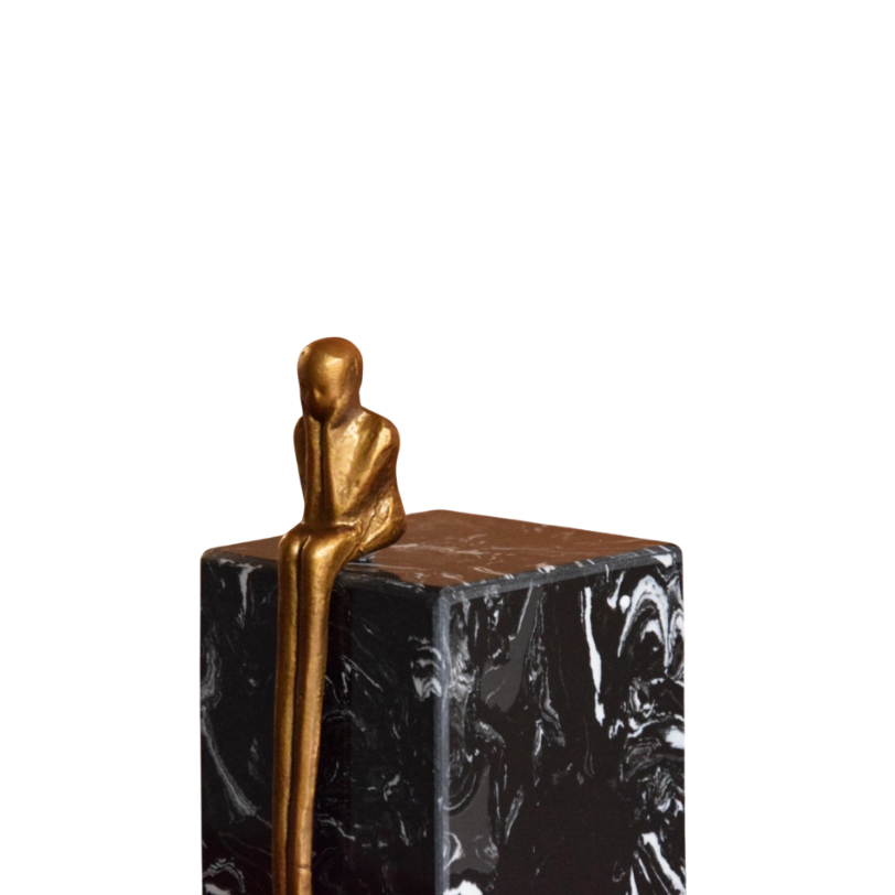 Escultura Ferro sobre Mármore