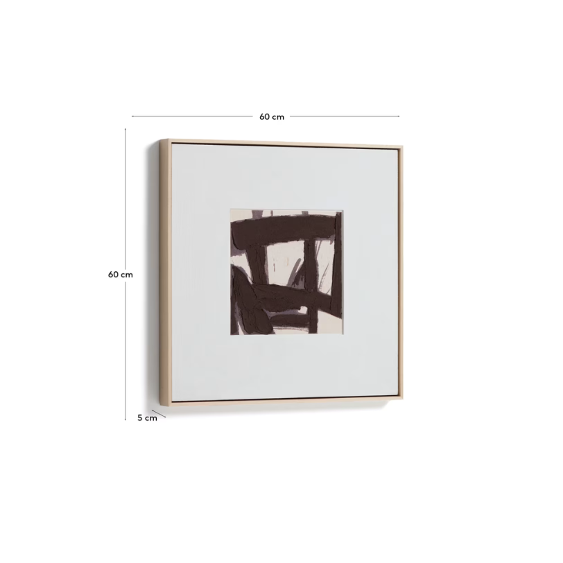 Quadro Abstrato 60cm