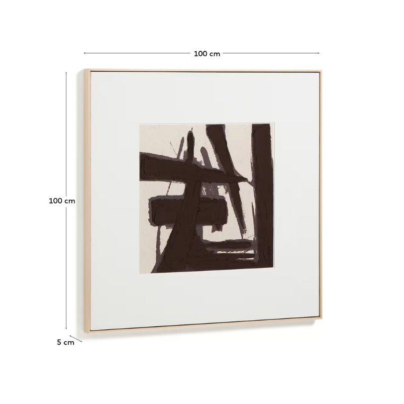 Quadro Abstrato 100cm