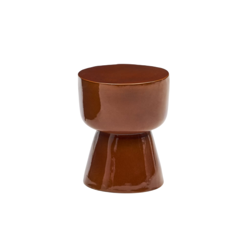 Pouf / Mesa de apoio Terracota