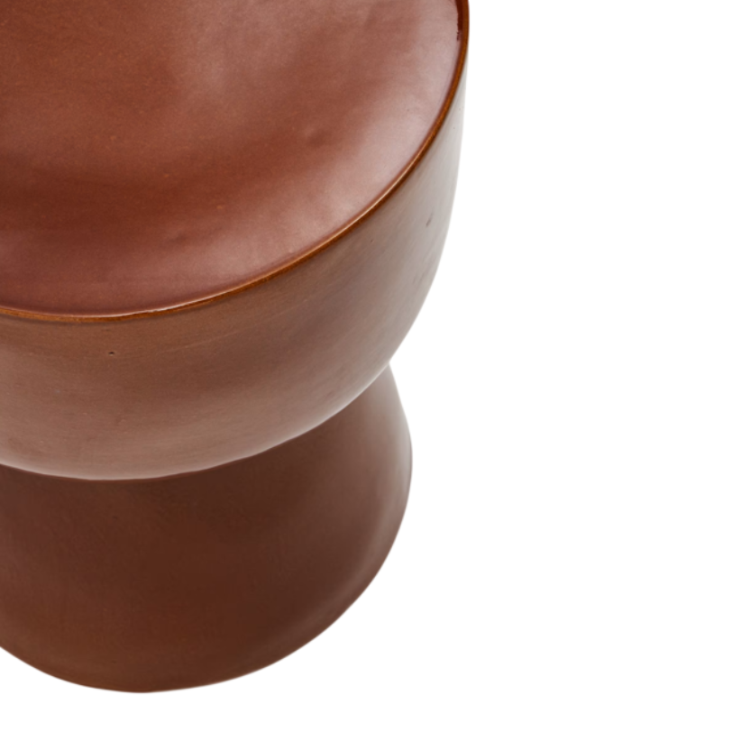 Pouf / Mesa de apoio Terracota