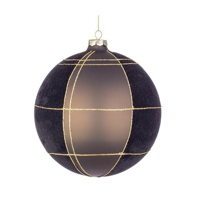 Sfera velvety nero
