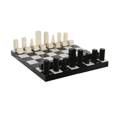 Jogo xadrez resina